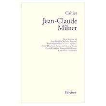 Cahier Jean-Claude Milner