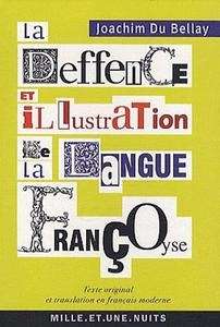 La deffence et illustration de la langue françoyse