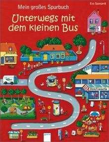 Mein grosses Spurbuch - Unterwegs mit dem kleinen Bus
