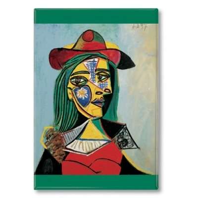 IMÁN Picasso - Woman in Hat and Fur Collar