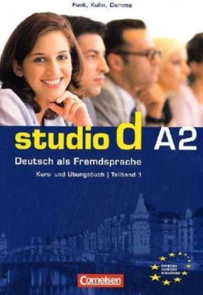 Studio d A2 Kurs- und Übungsbuch, m. Audio-CD. Tl.1