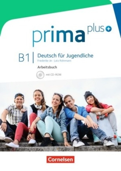 Prima Plus B1 Arbeitsbuch, Gesamtband, m. CD-ROM