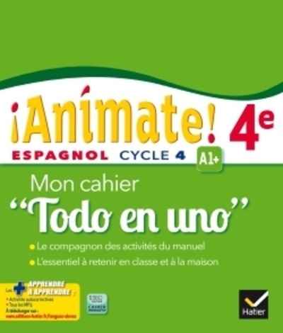 Animate! Espagnol 4e Cahier d'activités