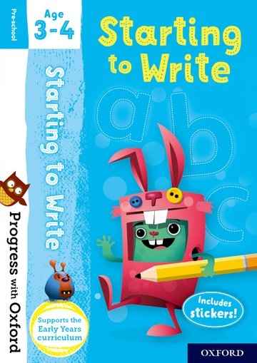 Starting to Write Age 3-4