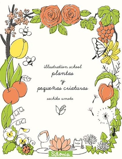 Illustration school: plantas y pequeñas criaturas
