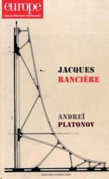 N  1097-1098 JACQUES RANCIERE - ANDREÏ PLATONOV