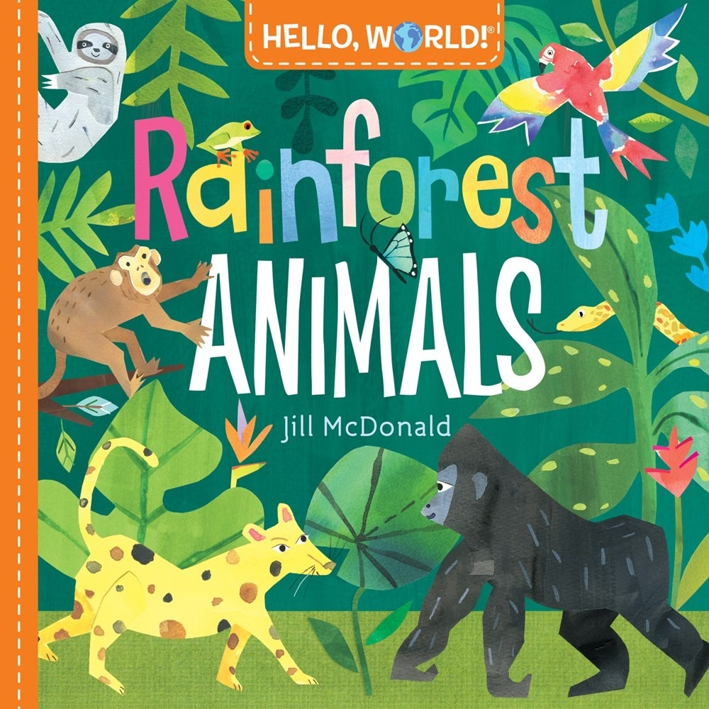 Hello, World! Rainforest Animals    board book