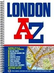 London AZ Street Atlas Spiral