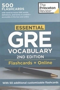 Essential GRE Vocabulary Flaschards
