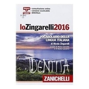 Lo Zingarelli 2016. Vocabolario della lingua italiana. DVD-ROM