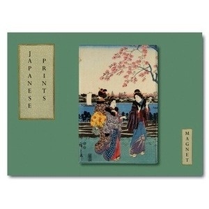 IMÁN Japanese prints - Women travelling