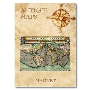 IMÁN Antique Maps - Typus Orbis Terrarum