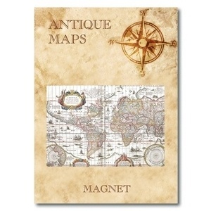 IMÁN Antique Maps - Map of the World