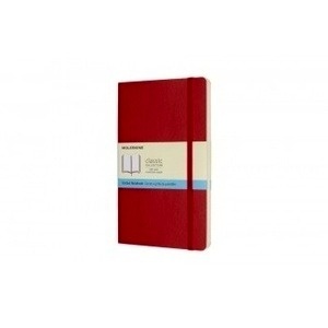 Moleskine Cuaderno Clásico TB - L - Liso rojo escarlata
