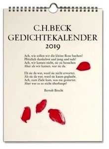 C.H. Beck Gedichtekalender Kleiner Bruder 2019