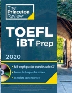 Princeton Review TOEFL iBT Prep with Audio CD, 2020