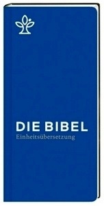 Die Bibel. Einheitsübersetzung, Taschenausgabe, hohes Brevierformat blau .