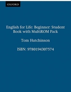 English for Life Beginner Student's book + Multirom pack