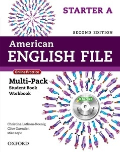 American English File Starter (2nd Edition) MultiPACK A with iTutor x{0026} iChecker