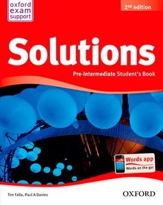 Solutions Pre-Intermediate Student's book Pack (2nd Ed)