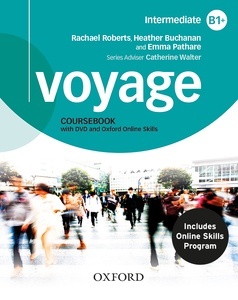 Voyage B1+. Student's Book + Workbook+ Oxford Online Skills Program B1+ (Bundle 1) Pack with Key