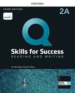 Q: Skills for Success 2 Reading and Writing Split Student Book A with iQ Online Practice