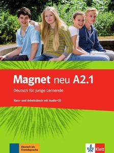 Magnet neu A2. Kurs- und Arbeitsbuch mit Audio-CD