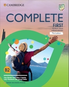 Complete First Student s Book without answers English for Spanish Speakers 3ED