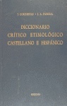 Diccionario crítico etimológico castellano e hispánico  (Ri-X)