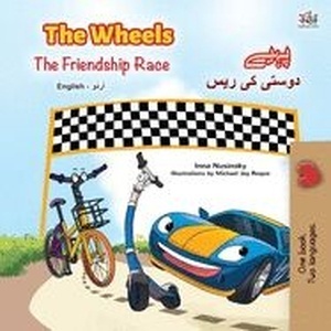 The Wheels -The Friendship Race (English Urdu Bilingual Book for Kids