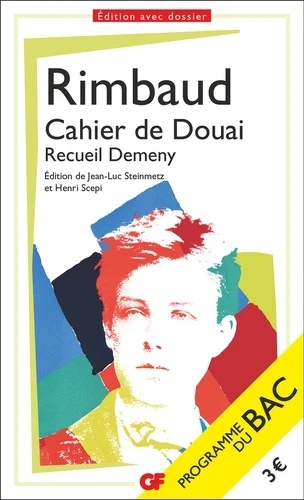 Cahiers de Douai - Recueil Demeny- BAC 2024
