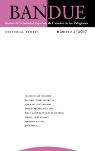 Revista Bandue nº X / 2017. Revista de la Sociedad Española de Ciencias de las Religiones