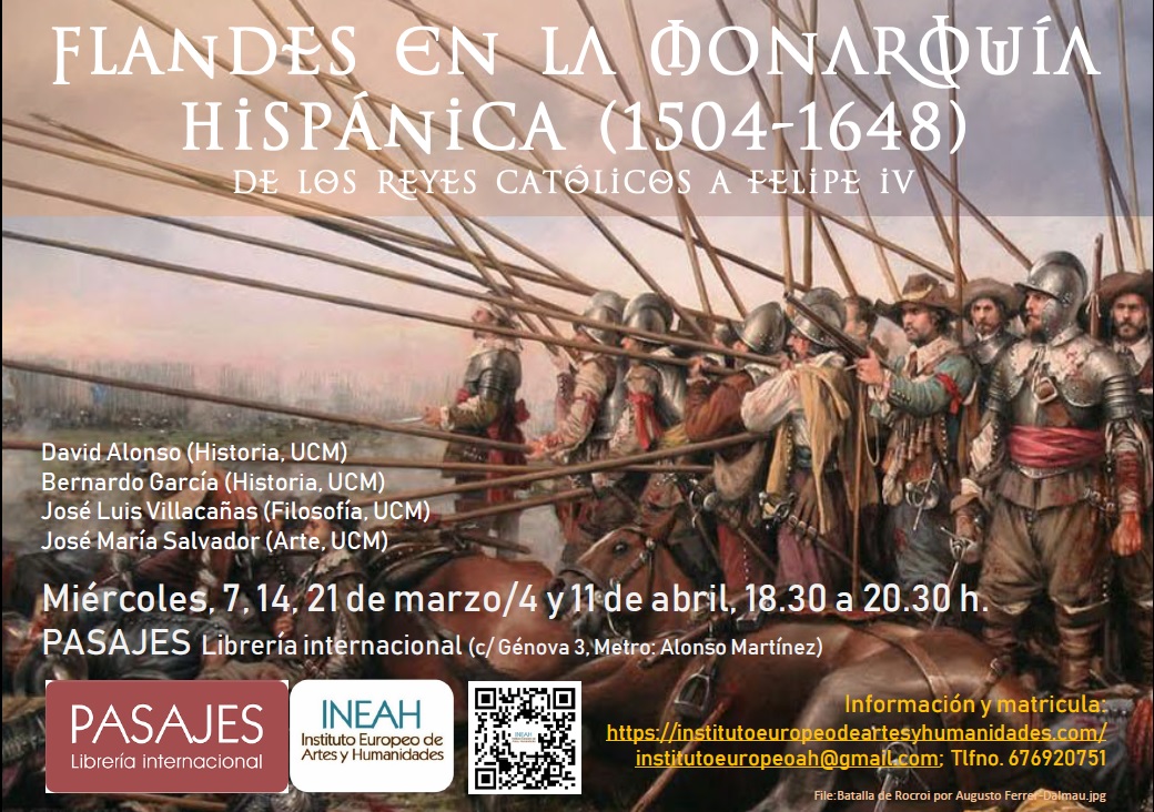 Curso FLANDES EN LA MONARQUÍA HISPÁNICA