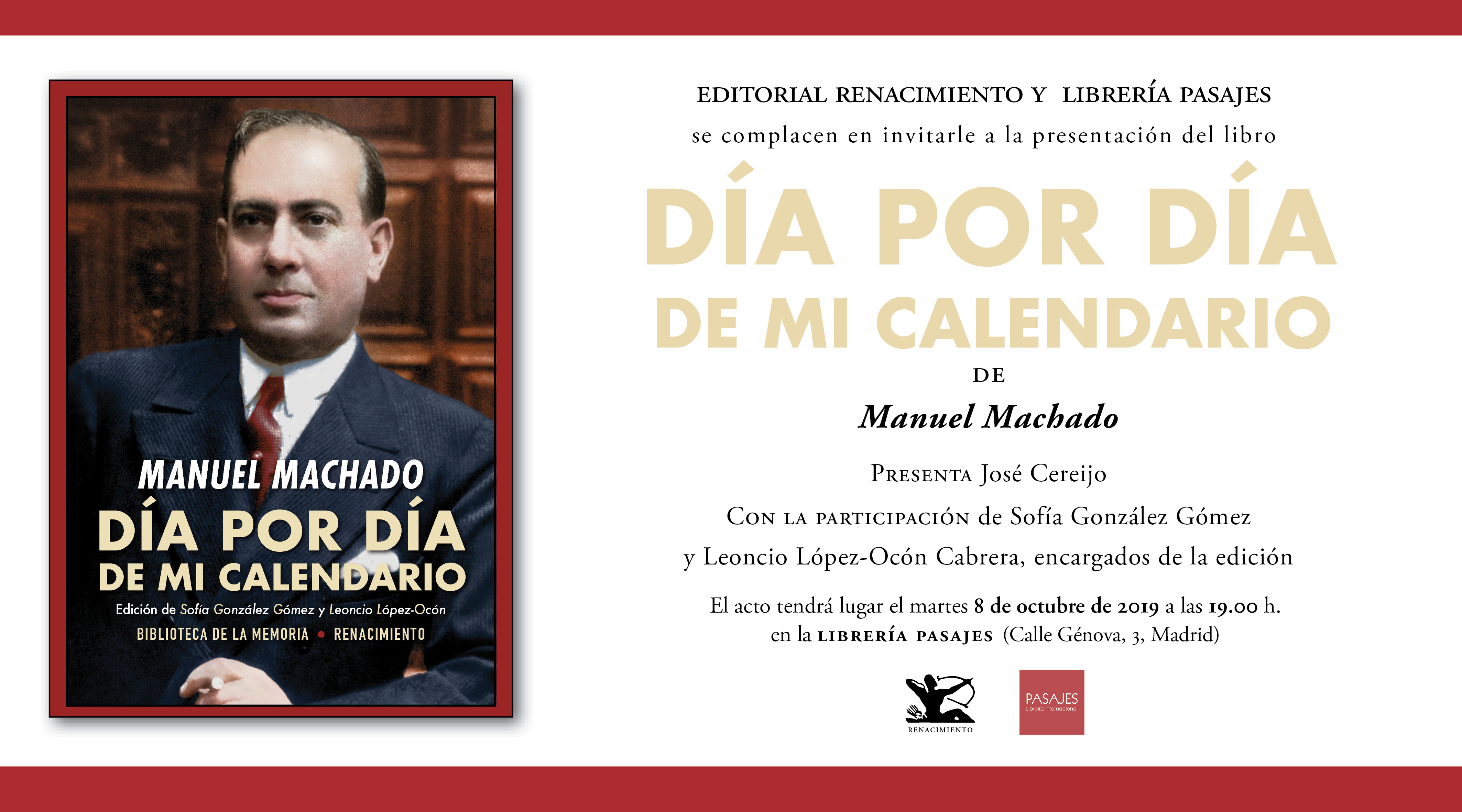 PRESENTACIÓN | Día por día de mi calendario