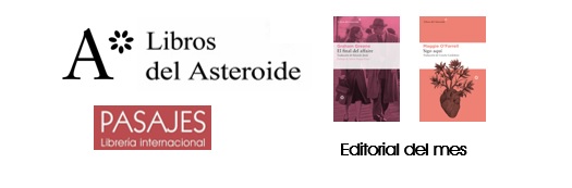 LIBROS DEL ASTEROIDE, EDITORIAL DEL MES EN PASAJES