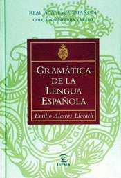 Gramática de la lengua española