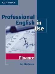 Professional English in Use: Finance