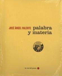 Palabra y materia