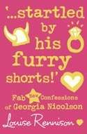 Startled by his furry shorts!