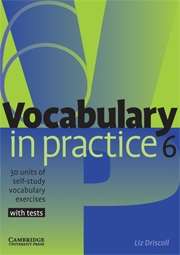 Vocabulary in Practice 6 Upper-Intermediate