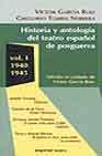 Historia y antología del teatro español de posguerra