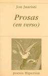 Prosas (en verso)