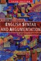 English Syntax and Argumentation