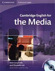 Cambridge English for the Media + CD Audio