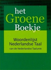 Groene Boekje Woordenlijt Nederlandse Taal