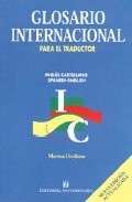 Glosario internacional para el traductor inglés-español