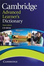 Cambridge Advanced Learner's Dictionary (CD-Rom)