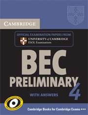 BEC Preliminary 4 with Answers