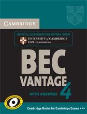 BEC Vantage 4 with Answers