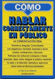 Como hablar correctamente en público